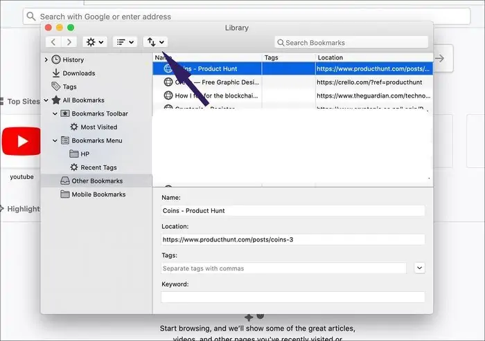 روش‌های انتقال بوک‌مارک‌ها و تنظیمات از مرورگر Safari به Firefox