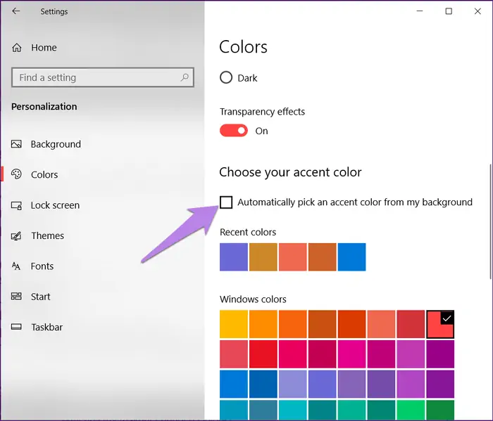 تنظیمات رنگ Taskbar و شیشه‌ای کردن آن در ویندوز ۱۰ و رفع مشکلات احتمالی