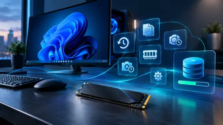 آزاد کردن فضای SSD در ویندوز ۱۱؛ کدام فایل‌ها را حذف کنیم و کدام را نگه داریم؟