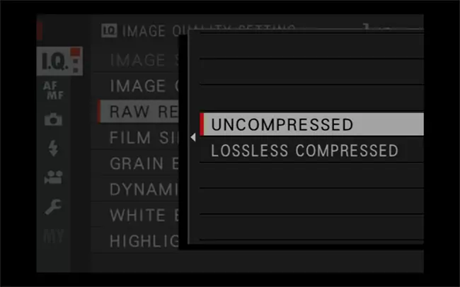 عکاسی با فرمت RAW و نحوه‌ی انتخاب تنظیمات فشرده‌سازی Lossless Compressed و …