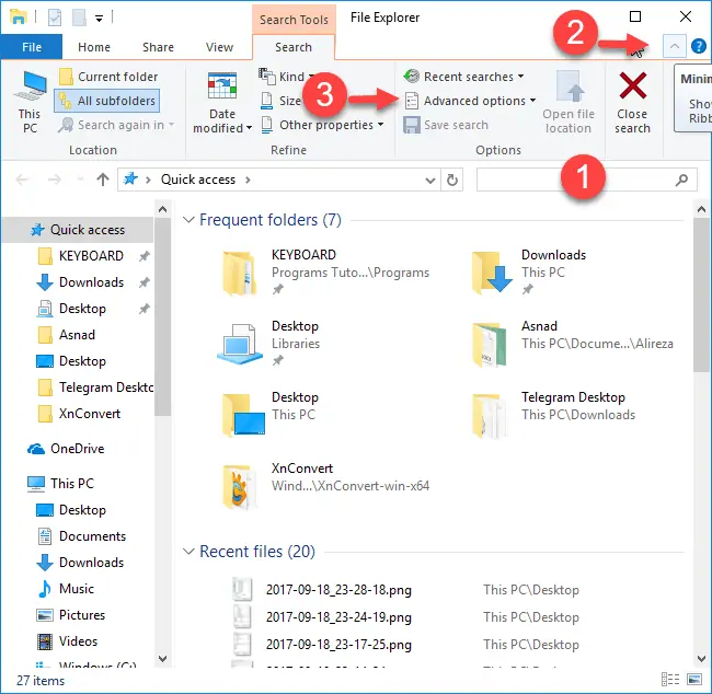 آموزش سرچ فایل و محتویات فایل‌ها در ویندوز و حل مشکل کار نکردن سرچ ویندوز