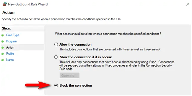 آموزش قرار دادن برنامه‌ها در فایروال ویندوز برای قطع کردن دسترسی به اینترنت