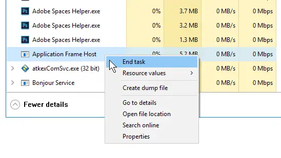 پردازش Application Frame Host چیست و چرا ویندوز ۱۰ را کند می‌کند؟