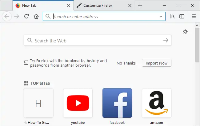 آموزش تغییر ظاهر Firefox جدید و نصب تم و حذف و اضافه کردن دکمه‌های نوار ابزار