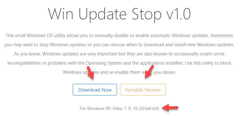غیرفعال کردن آپدیت خودکار در ویندوز ۱۰ و ۸ و حتی ویندوز XP‌ با یک نرم‌افزار ساده
