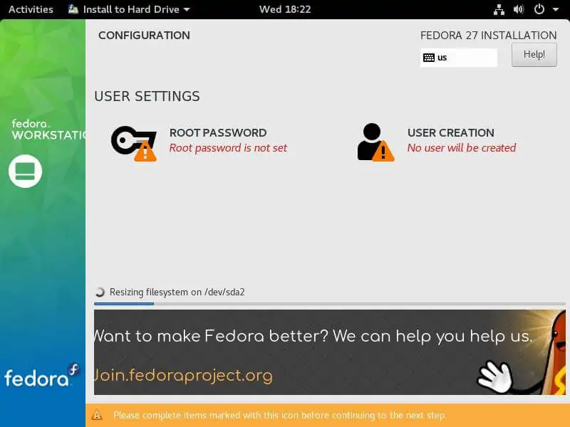 آموزش نصب لینوکس Fedora در کنار ویندوز