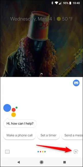 چگونه به کمک دستیار صوتی Google Assistant متن تابلو‌ها و عکس‌ها را انتخاب کرده و جست‌وجو کنیم؟