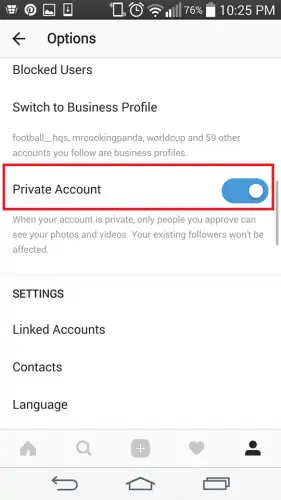 چگونه پروفایل اینستاگرام را خصوصی کنیم تا عکس و ویدیوها از دید عموم مخفی شوند؟