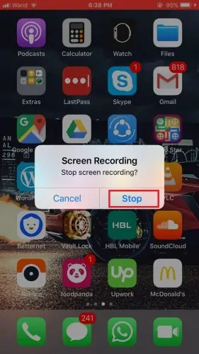 آموزش فیلم گرفتن از صفحه نمایش آیفون و آیپد در iOS 11