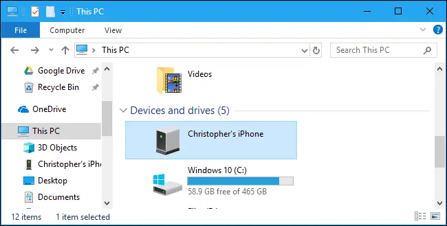 انتقال عکس از آیفون به کامپیوتر ویندوزی با سه روش مختلف