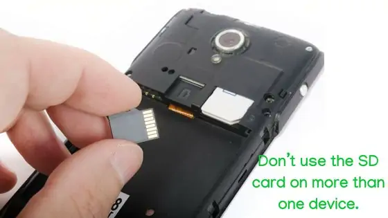 رفع مشکل کارت حافظه خراب در اندروید و ارورهایی مثل SD Card damaged