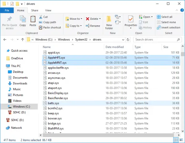 نمایش فایل‌های مک در ویندوز با HFS Explorer و نصب درایور HFS برای ویندوز