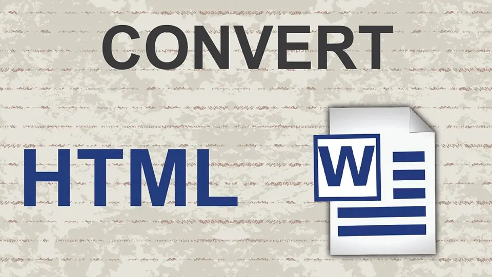 آموزش تبدیل Word به HTML برای ساخت صفحات وب‌سایت‌ها