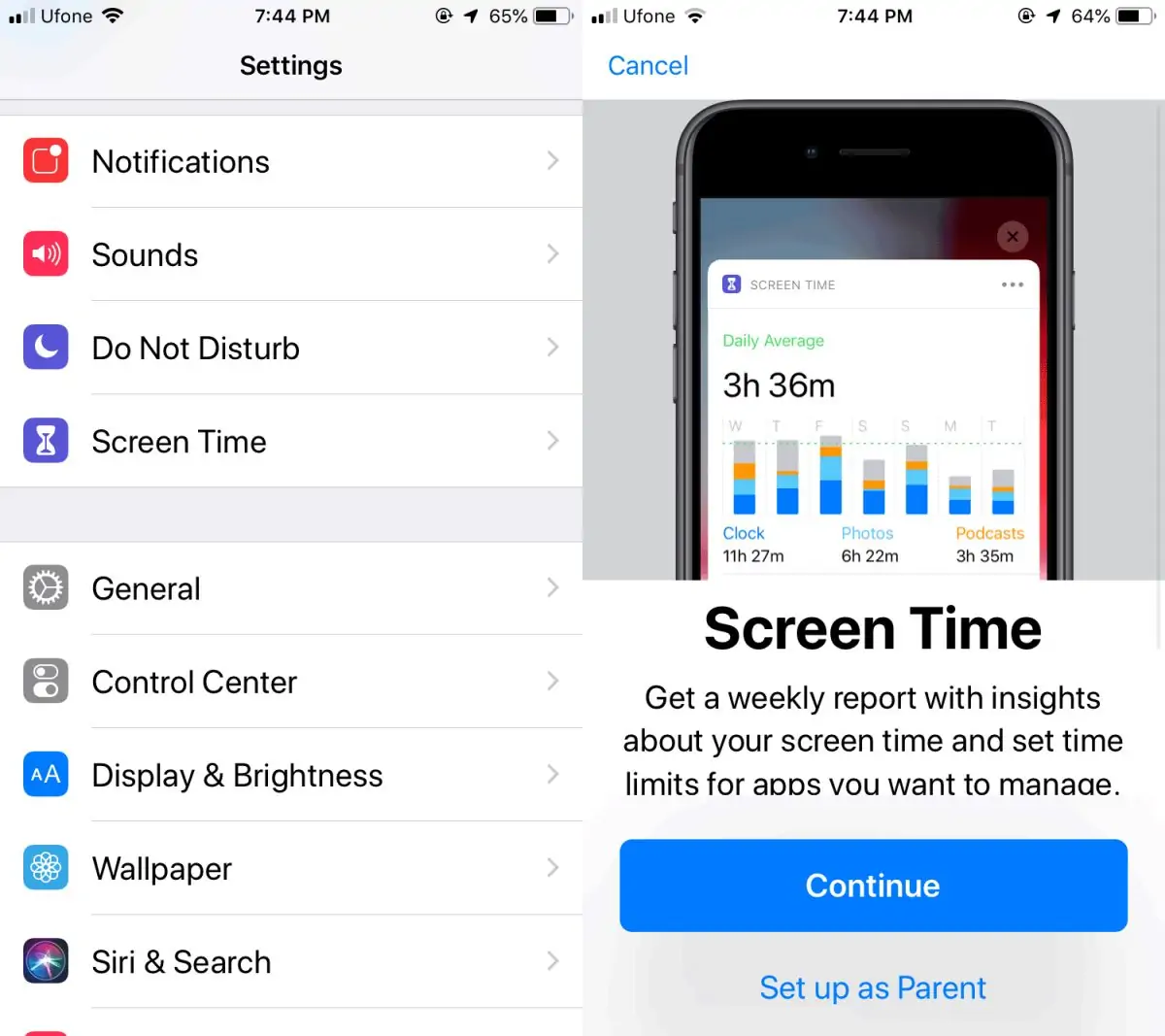 آموزش محدود کردن استفاده از آیفون و اپ‌ها در iOS 12 با Screen Time