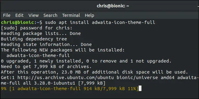 آموزش نصب و فعالسازی تم‌ها در لینوکس Ubuntu