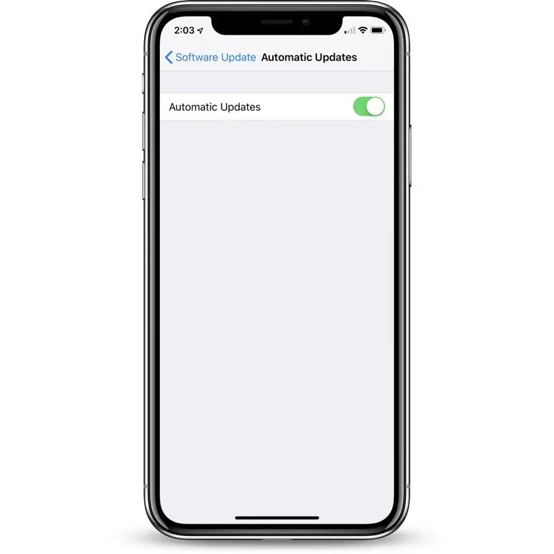 روش فعالسازی آپدیت خودکار آیفون و آیپد در iOS 12