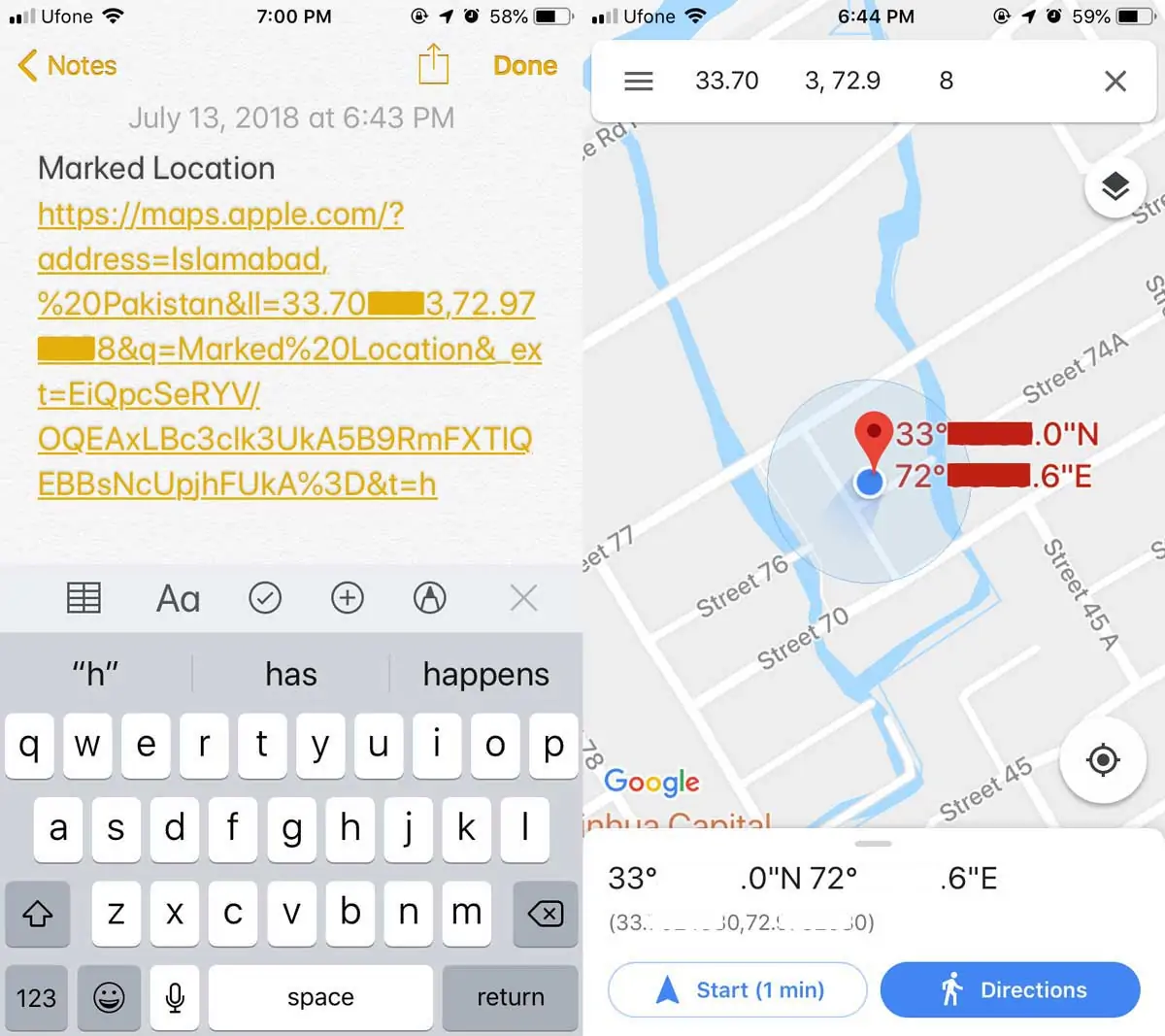 چگونه نقاط جغرافیایی روی نقشه در Apple Maps‌ را در نقشه‌ی گوگل مپس پیدا کنیم؟