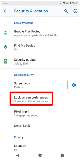 چگونه با Lockdown Mode اندروید ۹ حسگر اثر انگشت و روش‌های دیگر باز کردن قفل گوشی را غیرفعال کنیم؟