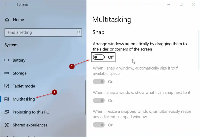 روش غیرفعال کردن Aero Shake ویندوز و جلوگیری از مینیمایز شدن پنجره‌ها حین لرزش یک پنجره