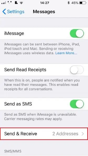 حل مشکل ارسال پیام و ارور iMessage Not Delivered در آیفون با روش‌های مختلف