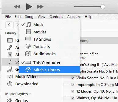 چگونه فایل‌های موسیقی را با iTunes در شبکه خانگی به اشتراک بگذاریم؟