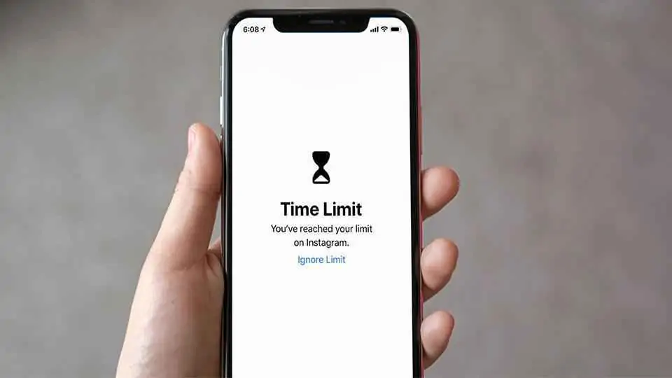 آموزش استفاده از App Limit برای محدود کردن زمان استفاده از اپ‌ها در آیفون و آیپد