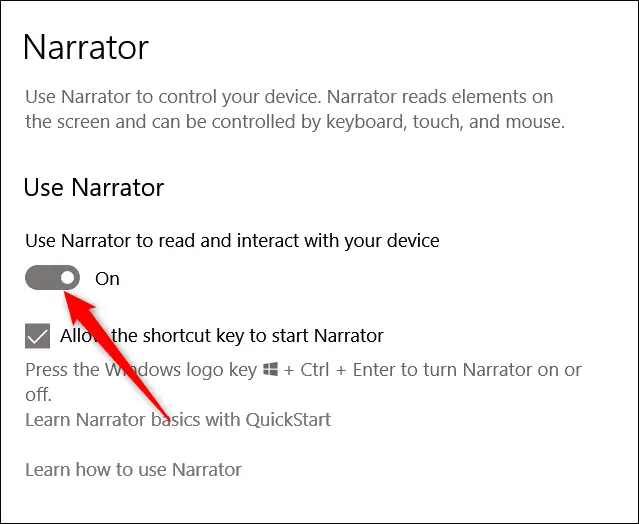 معرفی و آموزش استفاده از Windows Narrator برای نابینایان در ویندوز ۱۰
