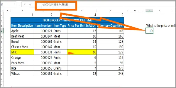 آموزش استفاده از VLookup برای جستجو کردن جداول در اکسل