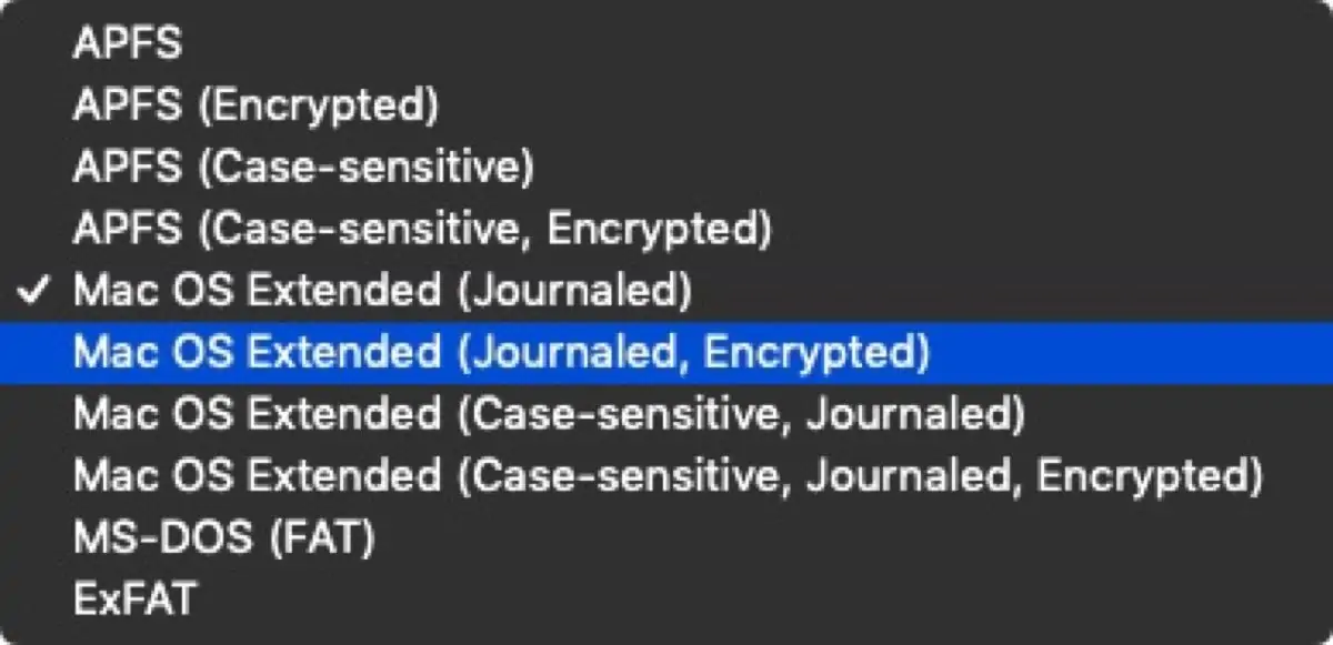 آموزش رمزگذاری کردن فلش و هارد اکسترنال در مک‌او‌اس اپل