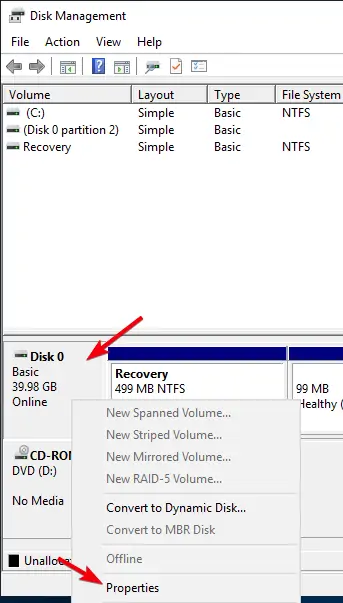 آموزش تبدیل فرمت دیسک از MBR به GPT بدون نصب مجدد ویندوز ۱۰