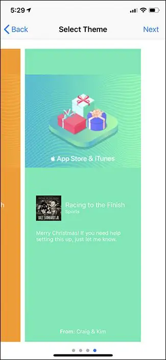آموزش ارسال هدیه یا گیفت در iTunes اپل