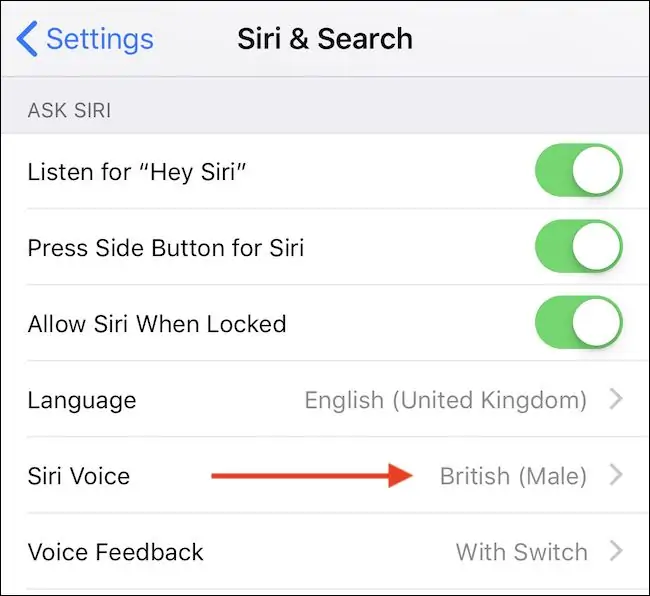 آموزش فعالسازی Siri در آیفون و آیپد و تنظیمات صدای آن
