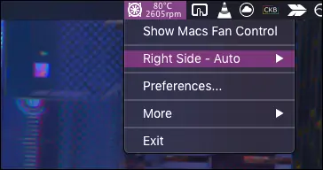 روش کنترل سرعت فن مک‌بوک با Macs Fan Control