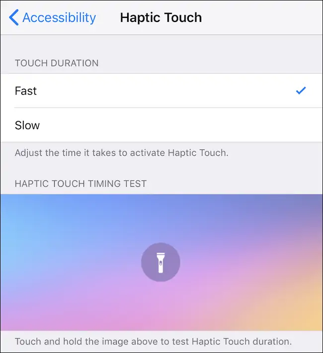 آشنایی با Haptic Touch و تنظیمات آن در iPhone XR