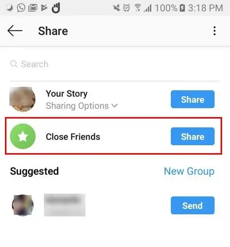 چگونه استوری‌های اینستاگرام را فقط با افراد لیست دوستان نزدیک یا Close Friends به اشتراک بگذاریم؟