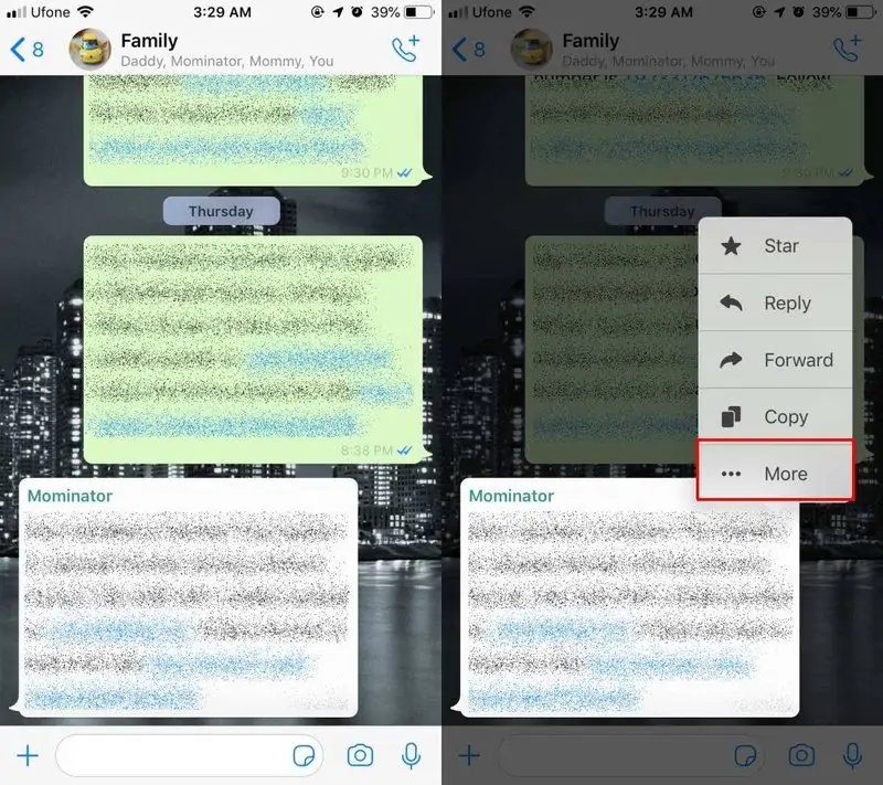 آموزش ارسال پیام خصوصی به پیام‌های گروهی در واتس‌اپ