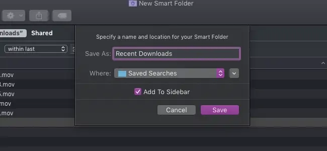 آشنایی با فولدر هوشمند یا Smart Folder برای یافتن و مرتب‌سازی فایل‌ها در مک‌او‌اس