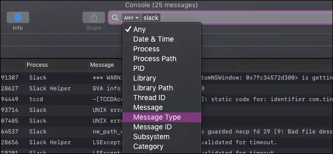 آشنایی با اپلیکیشن Console مک‌او‌اس و استفاده از آن برای بررسی ارورها و پیام‌های برنامه‌ها
