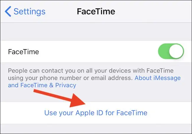 چگونه ایمیل یا شماره موبایل FaceTime را تغییر بدهیم؟