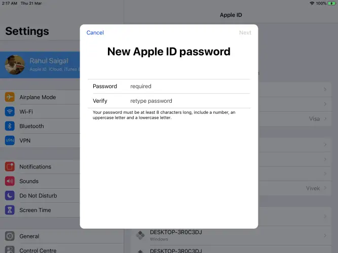 روش‌های بازیابی پسورد Apple ID