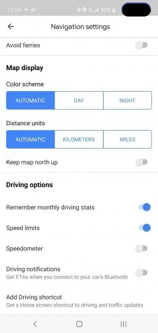 امکانات جدید گوگل مپس: نمایش سرعت رانندگی و سرعت مجاز و محل دوربین‌ها و سرعت‌گیرها