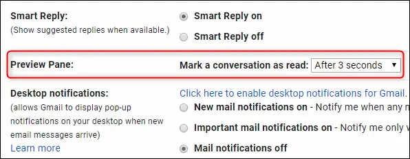 آموزش فعال کردن پنل پیش‌نمایش ایمیل‌ها در Gmail