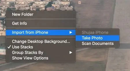 آموزش عکاسی با دوربین آیفون و انتقال مستقیم به مک‌بوک با Continuity Camera