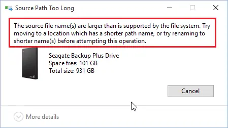 رفع ارور طولانی بودن نام فایل و مسیر آن در ویندوز یا Source Path Too Long