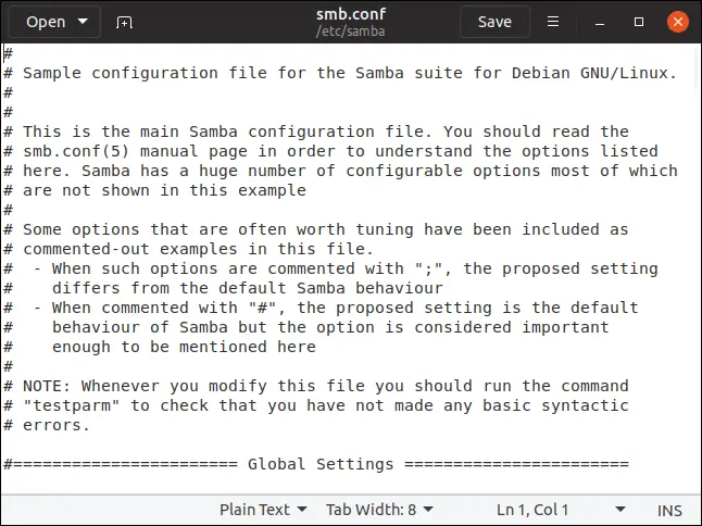ویرایش متن، فایل‌های سیستمی و پیکربندی با gedit در لینوکس