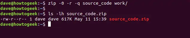 آموزش زیپ کردن فایل و فولدر در لینوکس با دستور zip