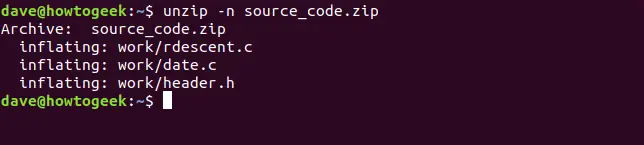 آموزش اکسترکت کردن فایل‌های ZIP‌ با دستور unzip در ترمینال لینوکس