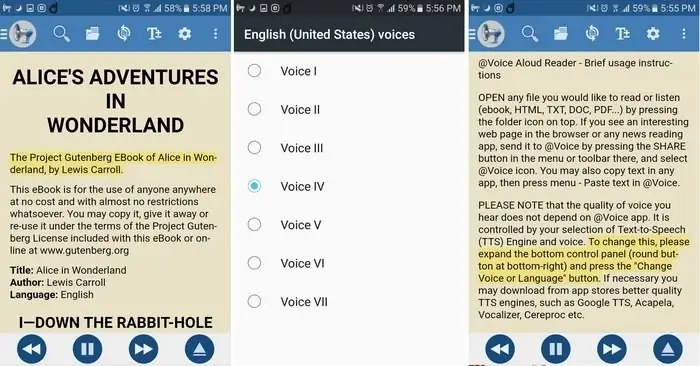معرفی ۵ اپ تبدیل متن به صدا برای اندروید