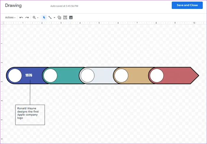 آموزش طراحی فلوچارت و تایم‌لاین و انواع نمودار در Google Docs