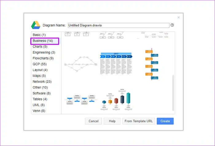 آموزش طراحی فلوچارت و تایم‌لاین و انواع نمودار در Google Docs